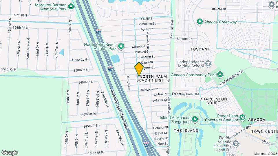 6285 Lauderdale St Mapa y Detalles de la Ubicación