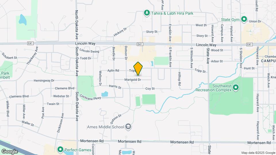 3813 Marigold Dr Map and Location Details