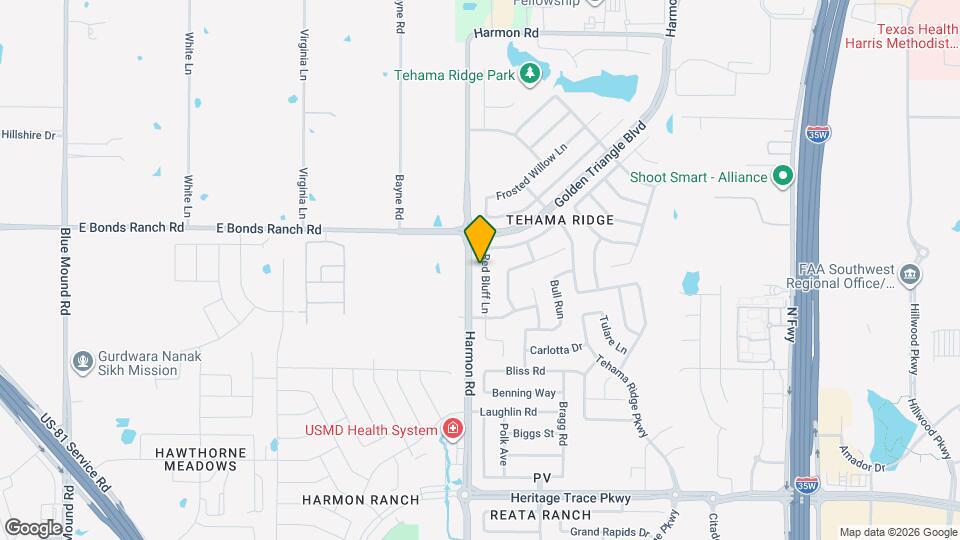 10137 Red Bluff Ln, Unit E-1612 Mapa y Detalles de la Ubicación