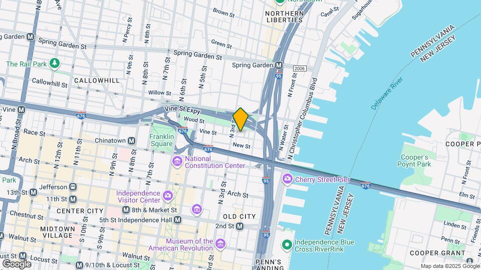 221 Vine St Map and Location Details