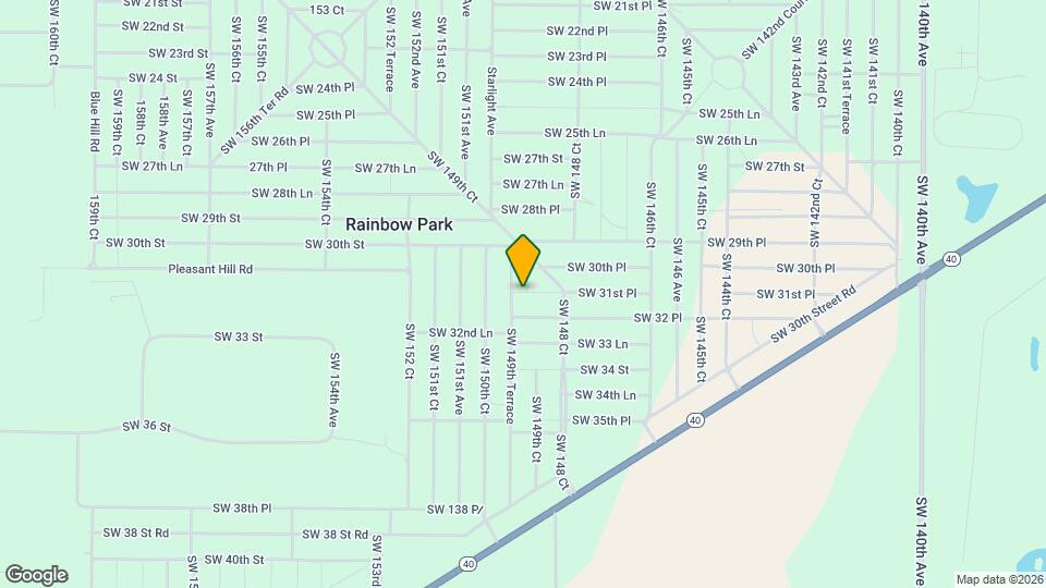 14970 SW 31st Pl Map and Location Details