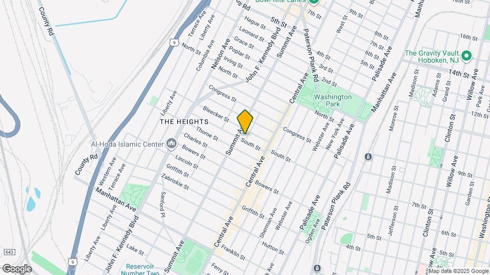 154 South St Map and Location Details