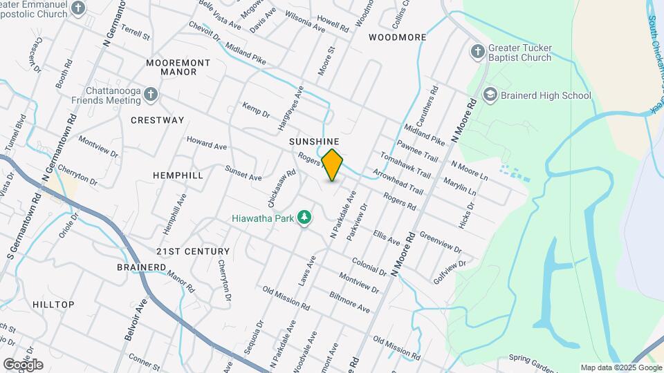 445 Sequoia Dr Map and Location Details