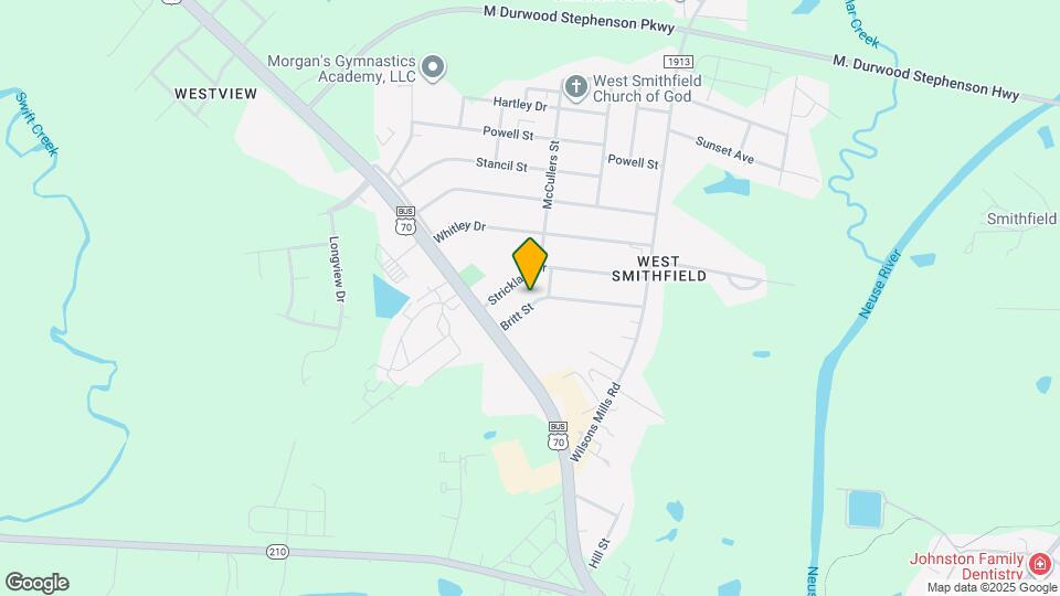 204 Britt St Map and Location Details