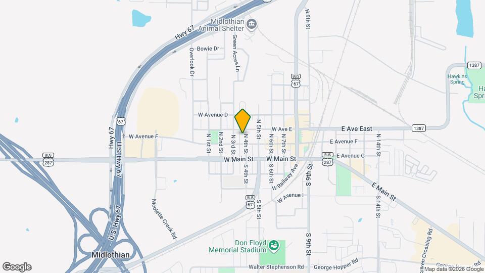 209 N 4th St Mapa y Detalles de la Ubicación