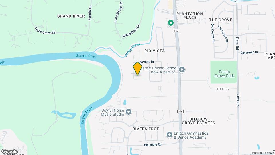 2614 Costa Verde Way Map and Location Details