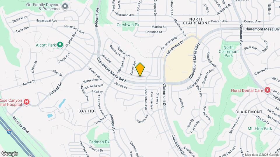 3539-41 Luna Ave, Unit 3539 Luna Avenue Mapa y Detalles de la Ubicación