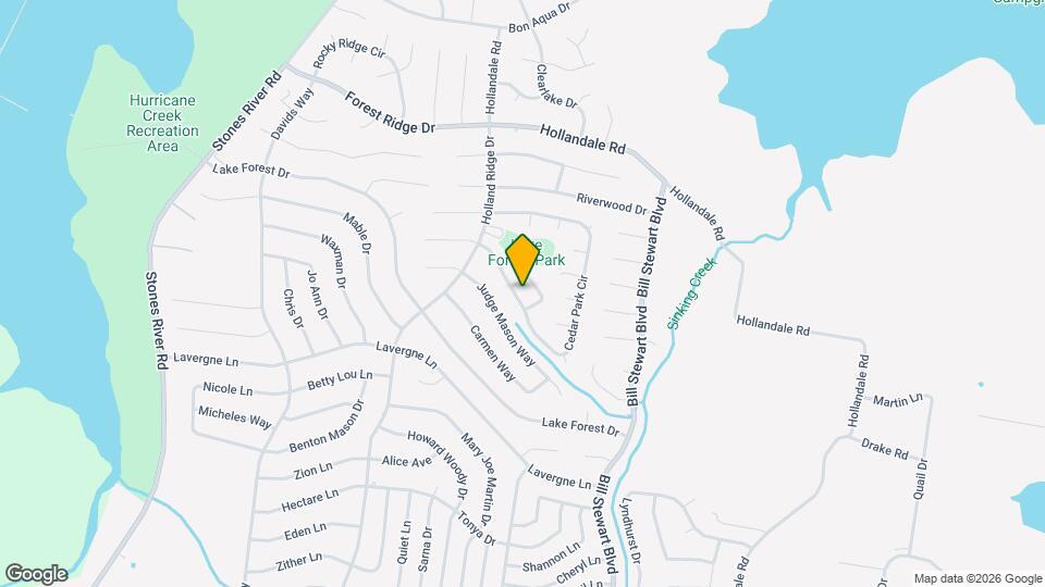 515 Cedar Park Cir Map and Location Details