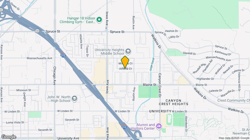 1152 Athena Ct Map and Location Details