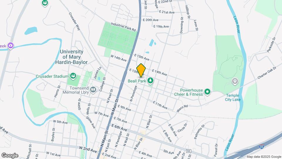 1217 N Penelope St Map and Location Details