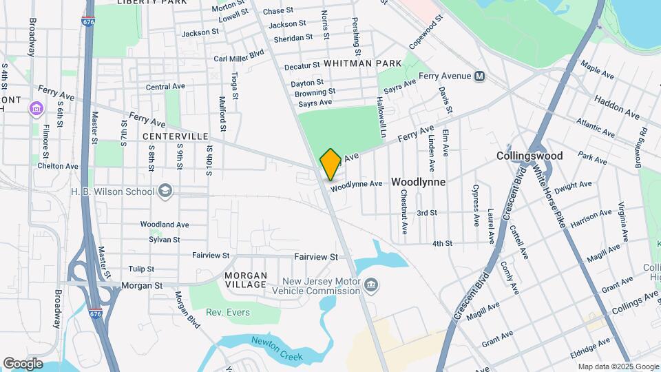 1611 Woodlynne Ave Map and Location Details