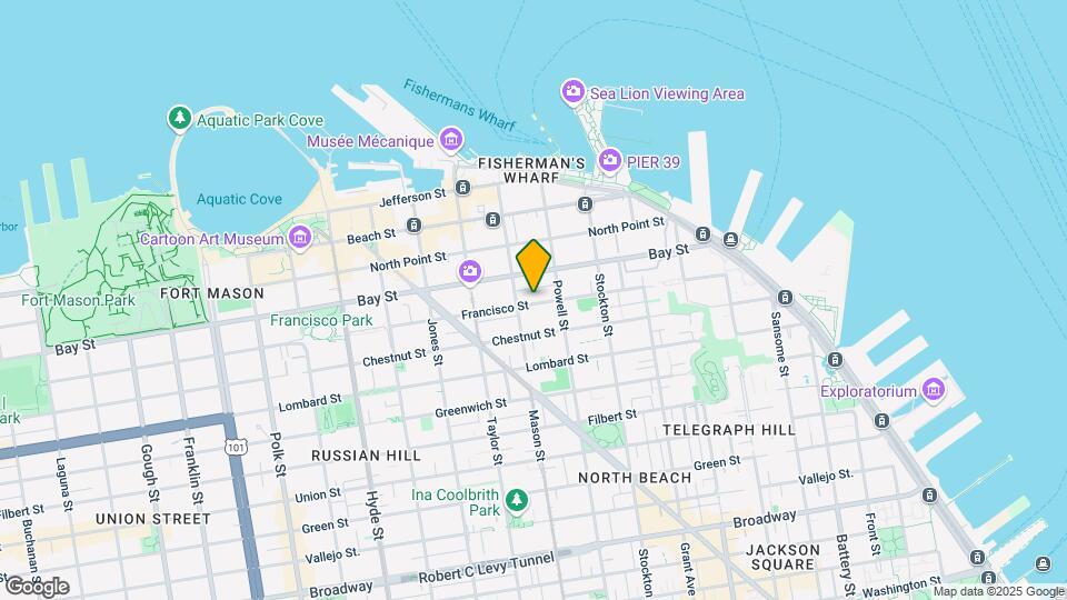 460 Francisco St Map and Location Details