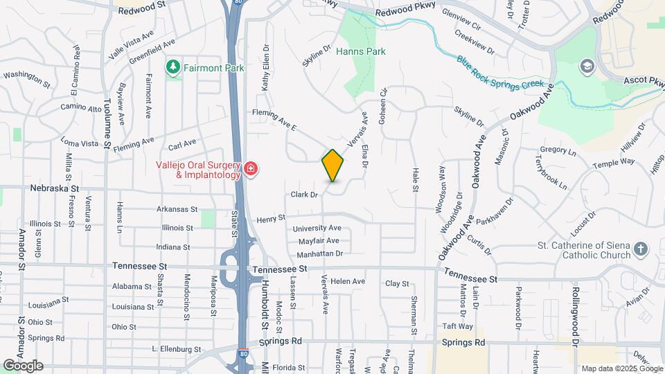 1528 Vervais Ave Mapa y Detalles de la Ubicación