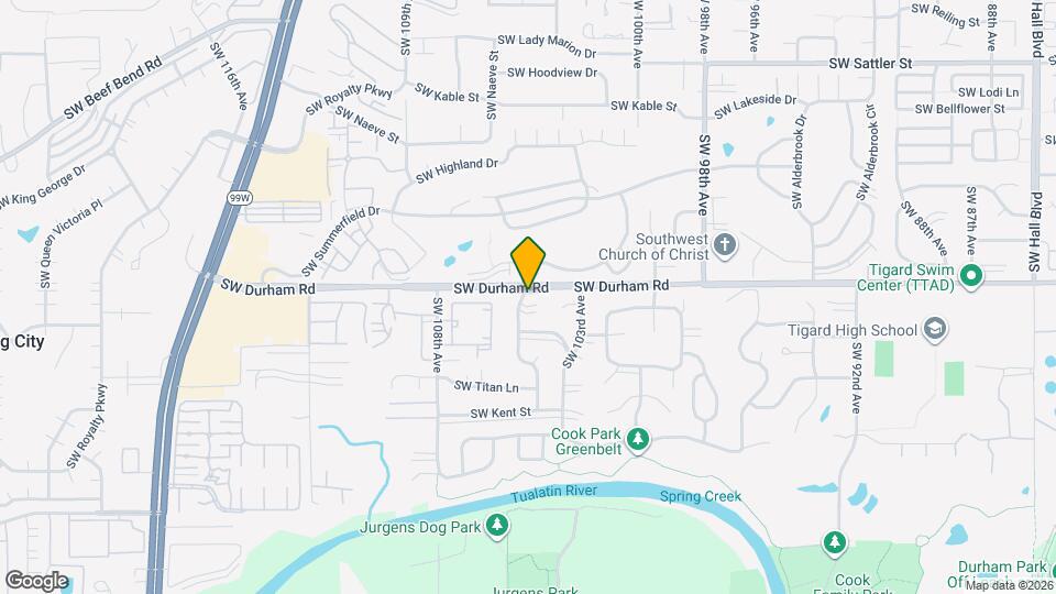 10449 SW Keri Ct Map and Location Details