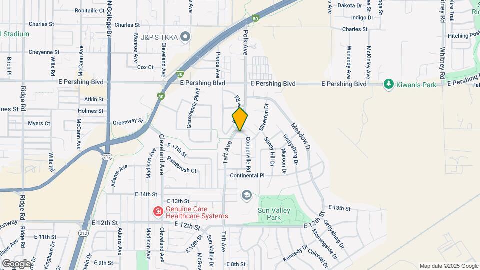 1820 Copperville Rd Map and Location Details