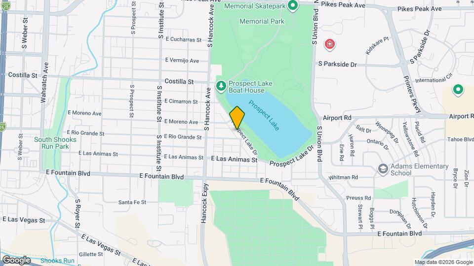 626 Prospect Lake Dr Mapa y Detalles de la Ubicación