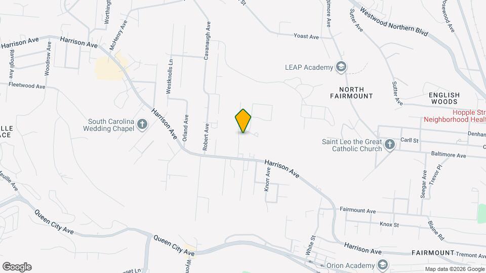 2740 Baker Ave Map and Location Details