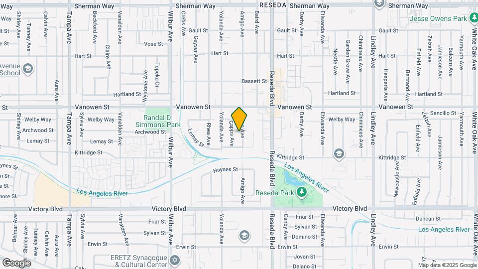 6659 Amigo Ave Map and Location Details