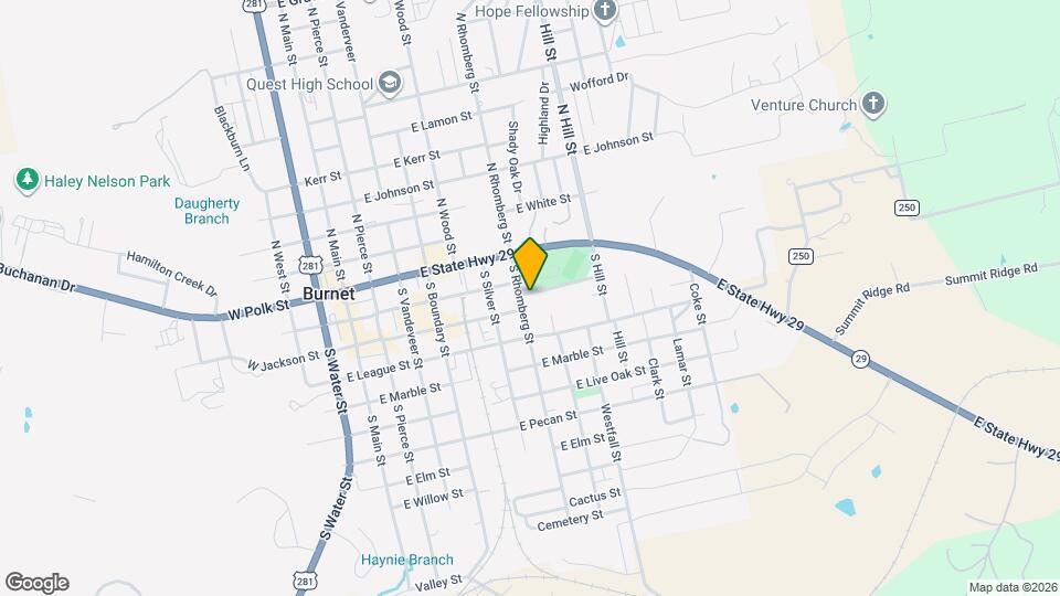 703 Northington St Map and Location Details