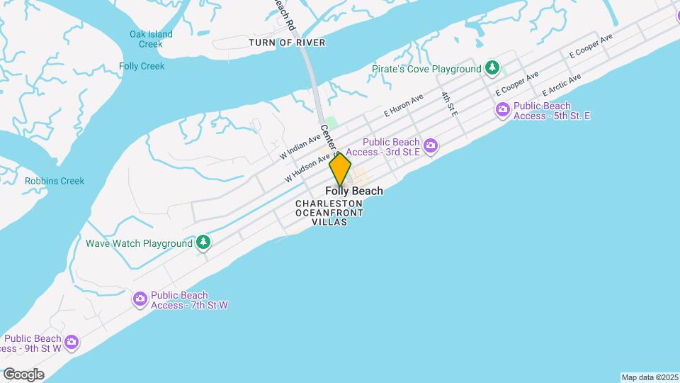 106 W Arctic Ave Map and Location Details