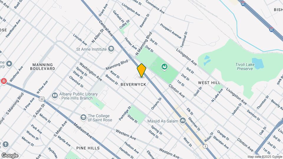 476 Central Ave Map and Location Details