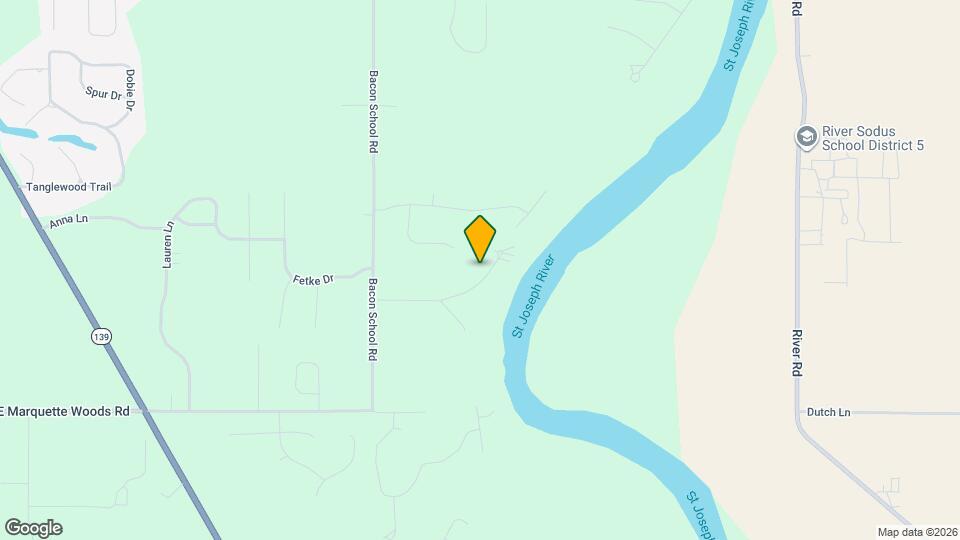 1895 Highbank Dr Map and Location Details