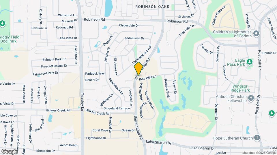 6601 Pine Hills Ln Map and Location Details