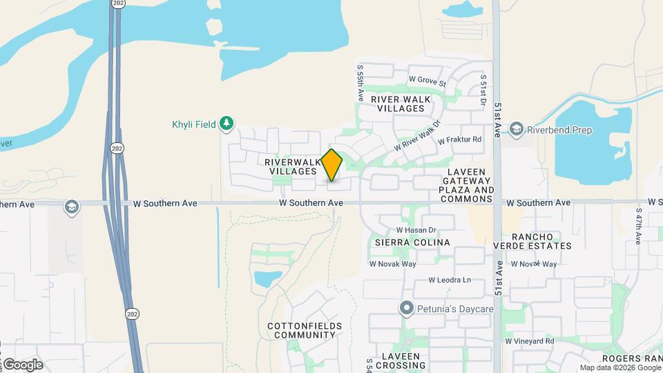 5542 W Kowalsky Ln Map and Location Details