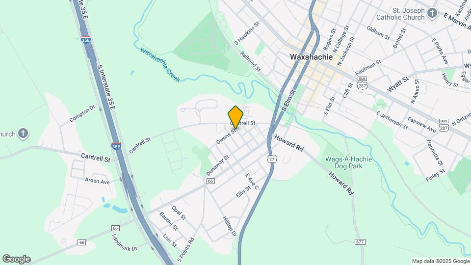 415 W Light St Map and Location Details