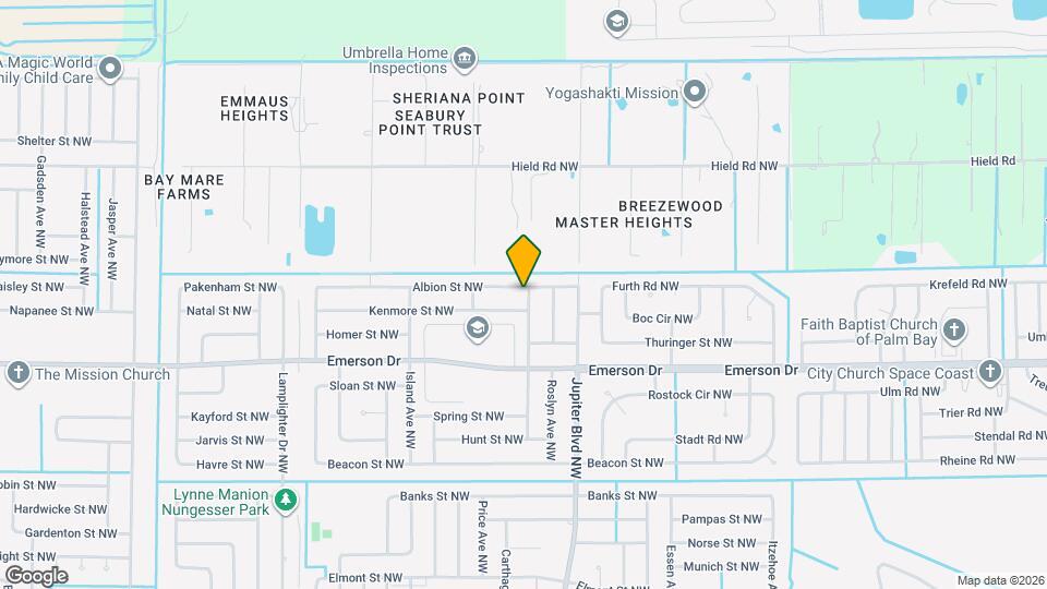 958 Albion St NW Map and Location Details