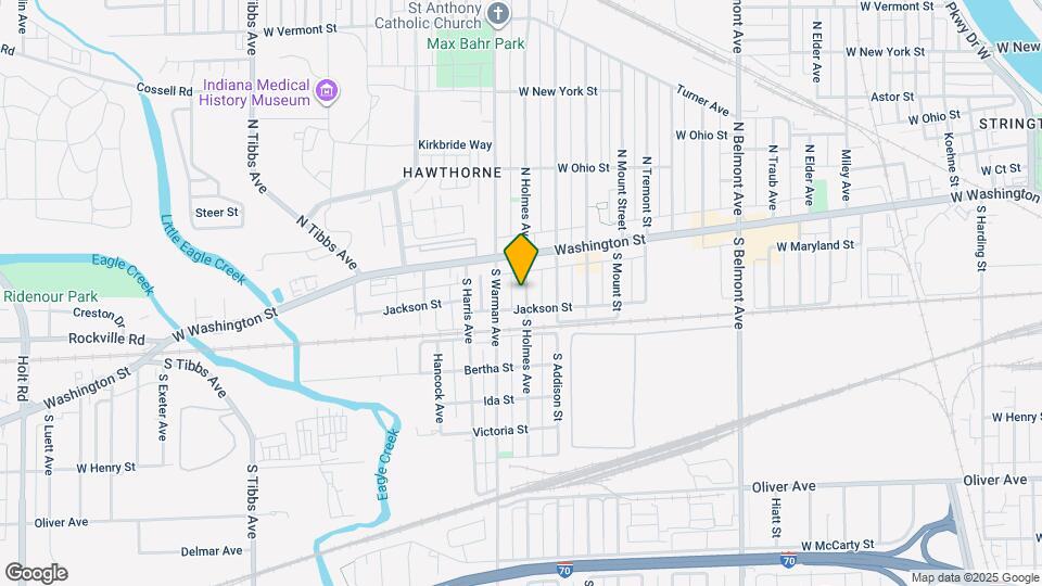 42 S Holmes Ave Map and Location Details