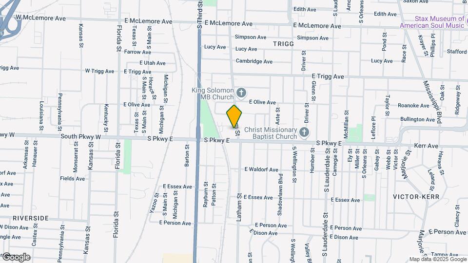 1431 Latham St Mapa y Detalles de la Ubicación