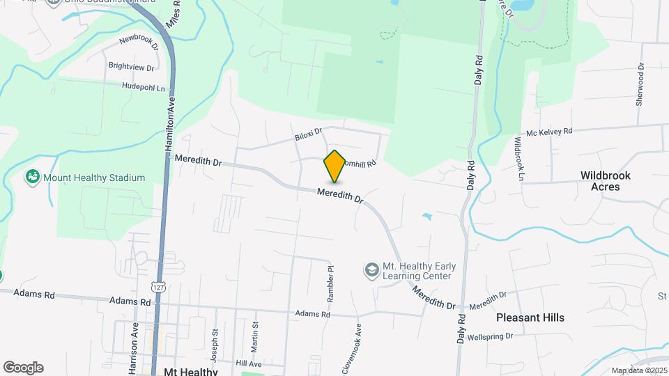 1410 Meredith Dr Map and Location Details