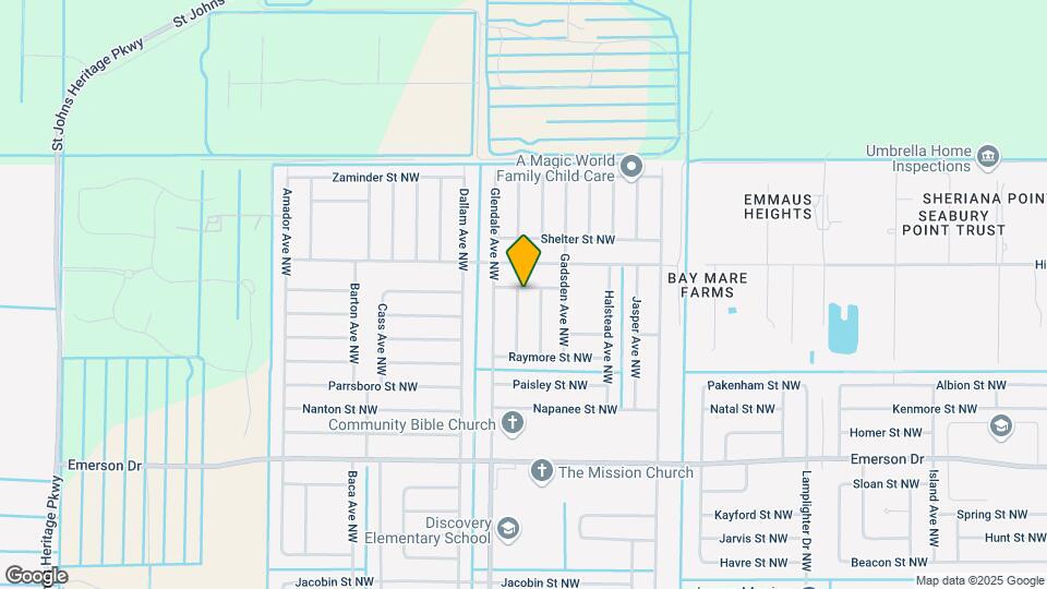 1593 Eagle Ave NW Map and Location Details