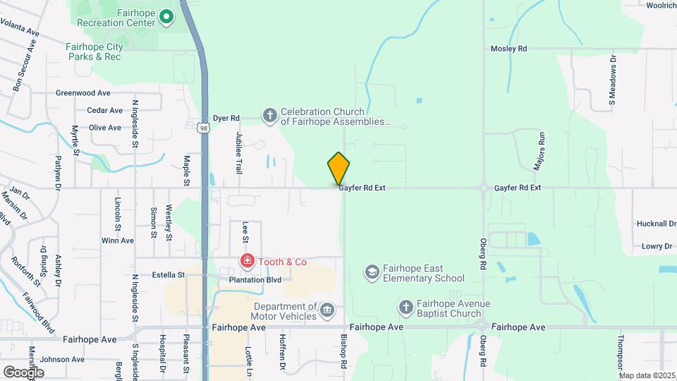 20971 Bishop Rd Map and Location Details