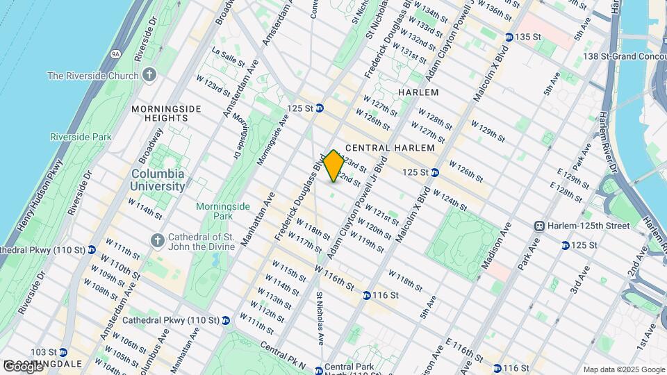 231 W 121st St Map and Location Details