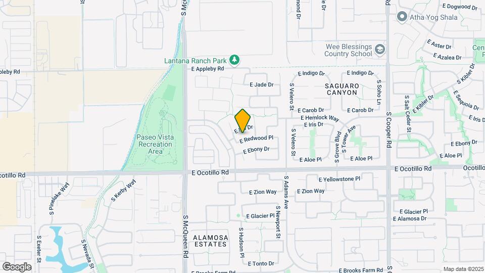 1280 E Redwood Dr Map and Location Details