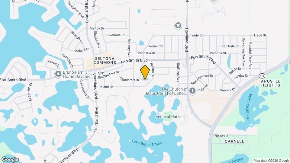 3264 Luray Ct Map and Location Details