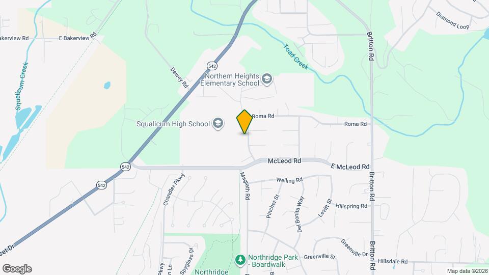 3921 Magrath Rd Map and Location Details