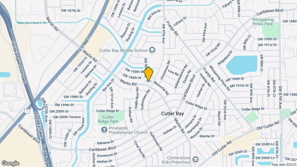 9805 Marlin Rd Map and Location Details