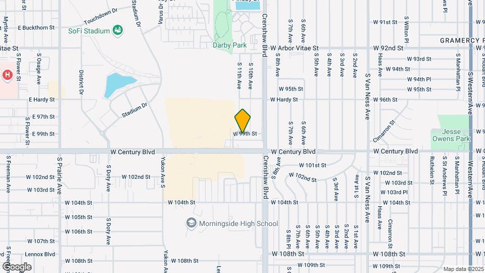 3216 W 99th St Mapa y Detalles de la Ubicación