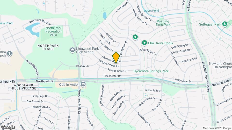 2623 Longleaf Pines Ln Map and Location Details