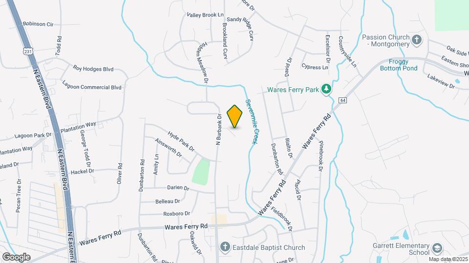 5821 Acacia Ct Map and Location Details