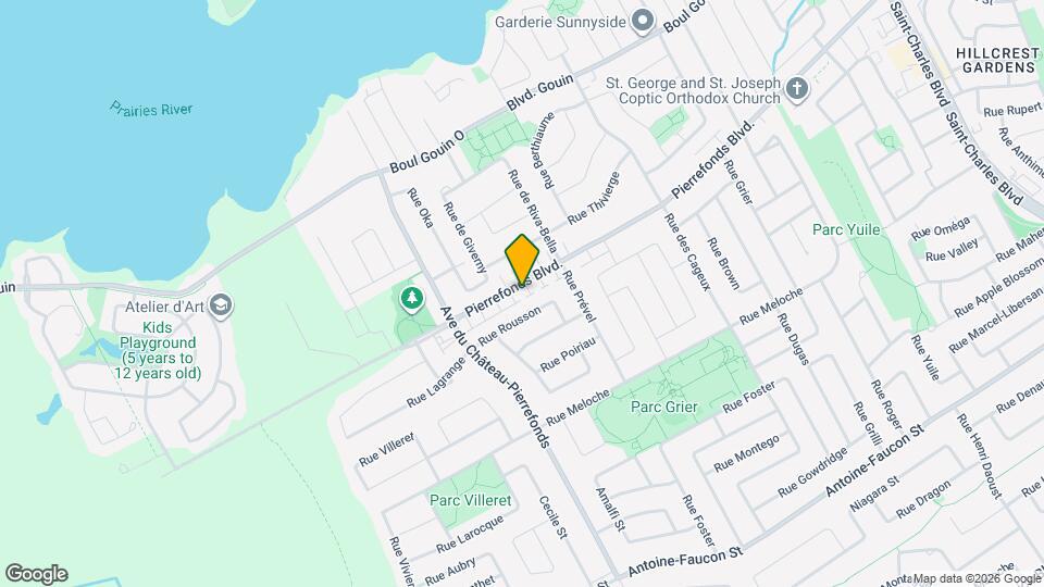 18094-18124 De Pierrefonds Boul Map and Location Details