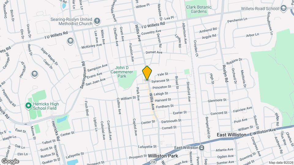 717 Willis Ave Map and Location Details