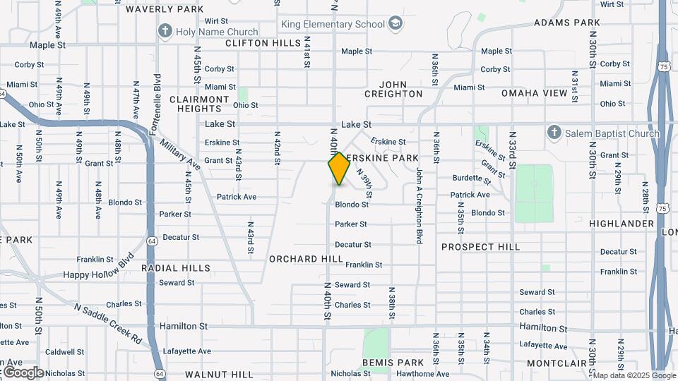 2013 N 40th St Map and Location Details
