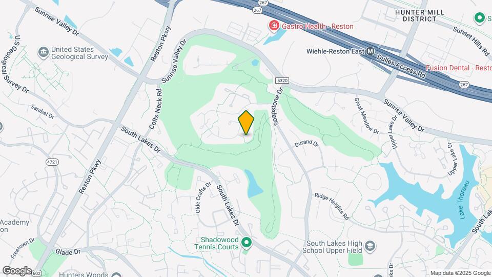 2057 Golf Course Dr Map and Location Details