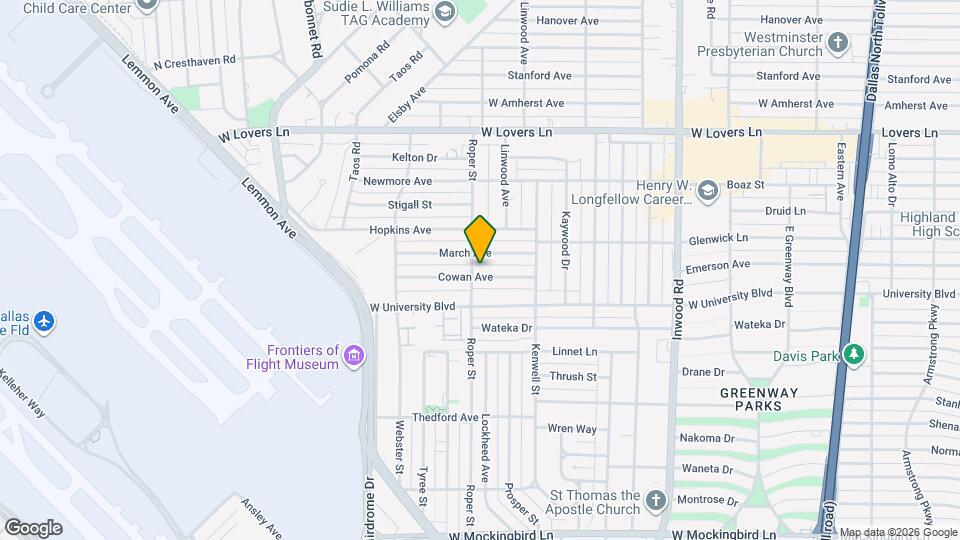 4707 Cowan Ave Map and Location Details