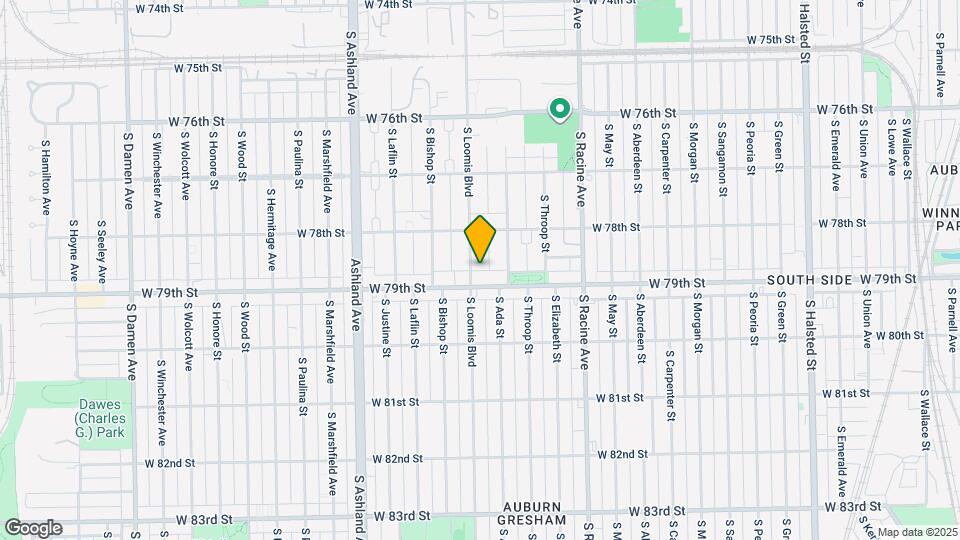 7841 S Loomis Blvd Map and Location Details