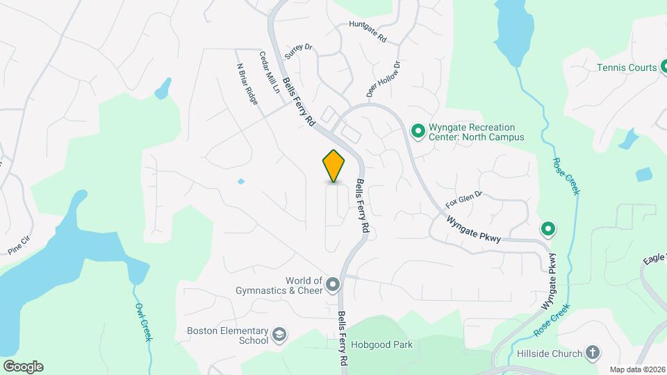 429 Belmont Way Map and Location Details